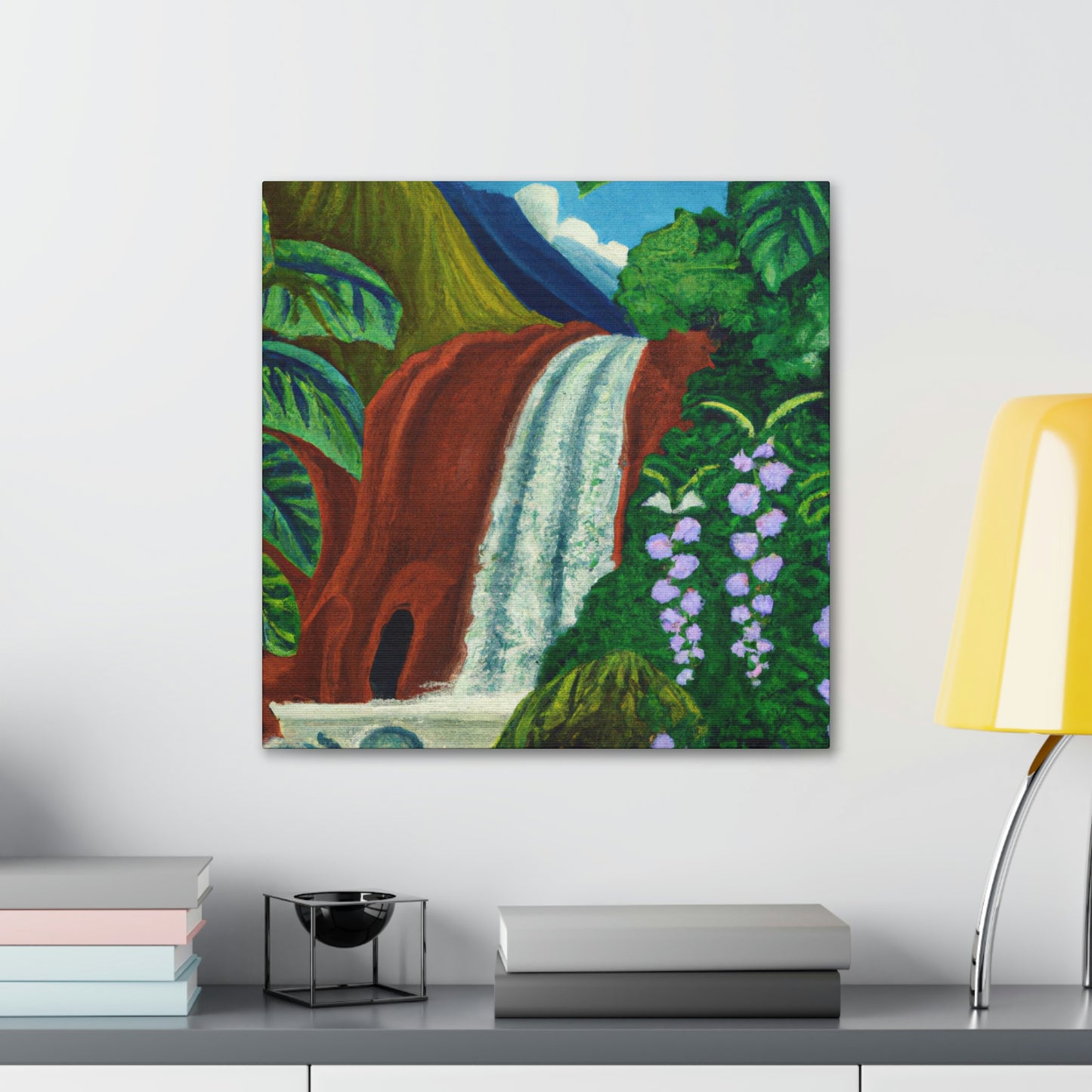 "The Waterfall's Music" - Canvas