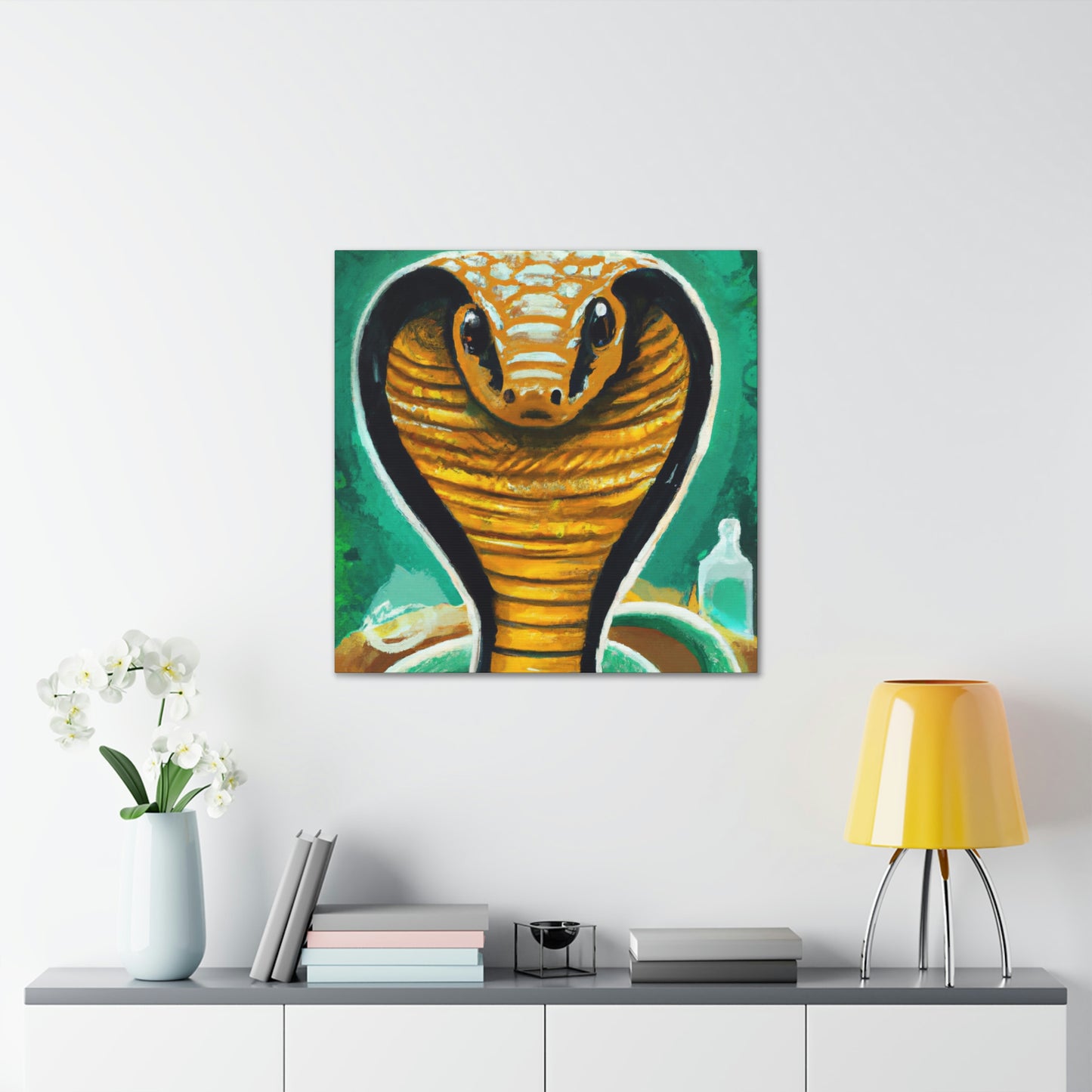 "Cobra King ofPower" - Canvas