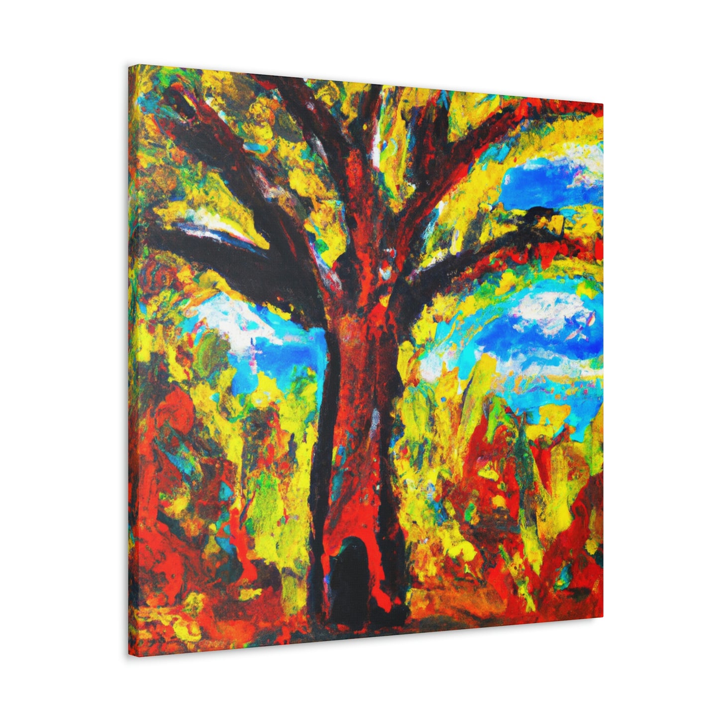 Oak Tree Reconciled - Canvas