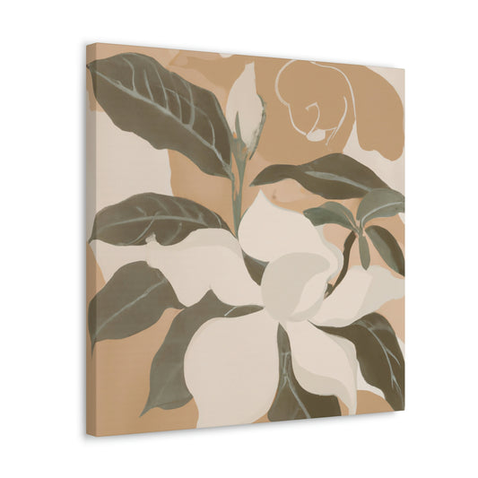 "Gardenia Perfumed Petals" - Canvas