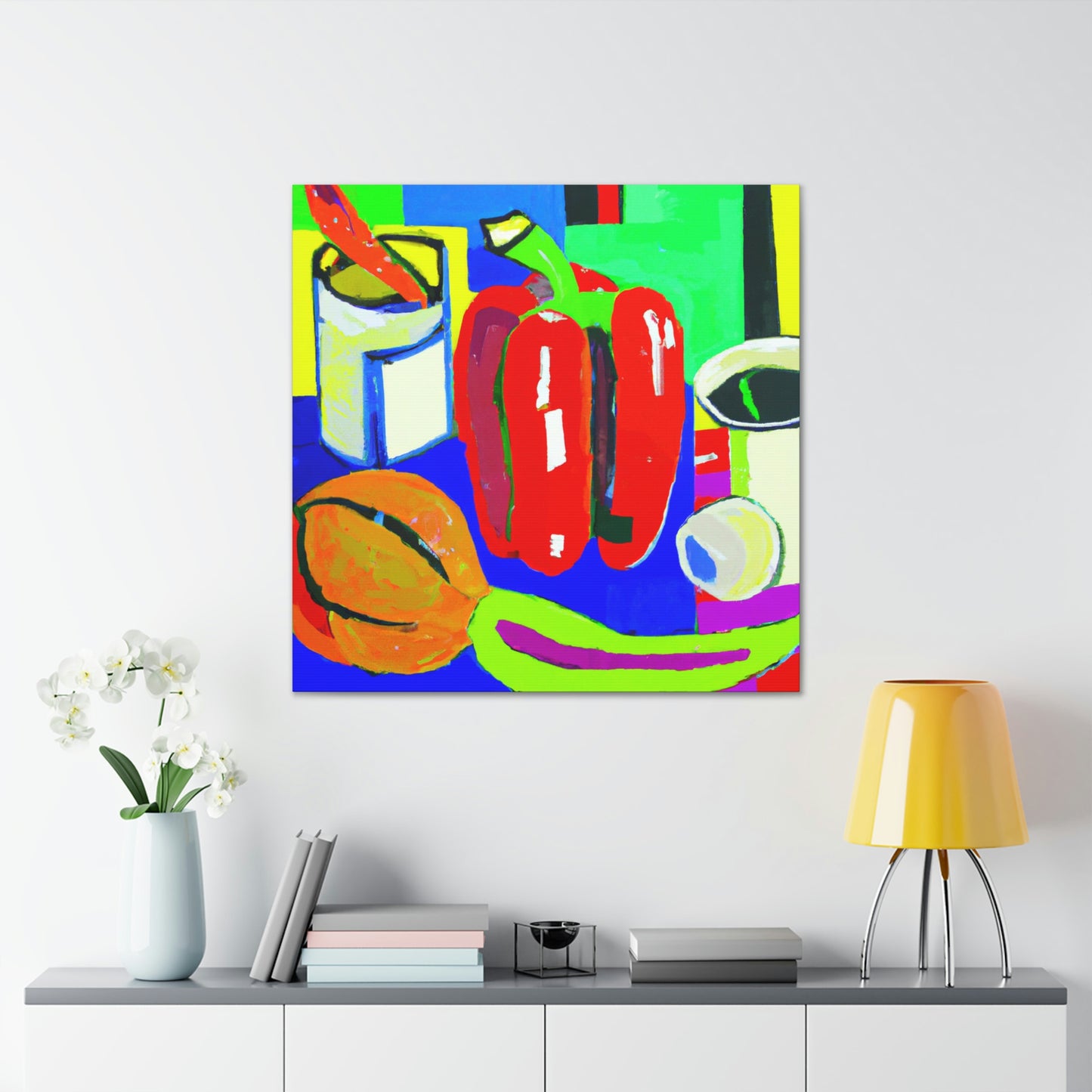 Veggies in Fauvism - Canvas