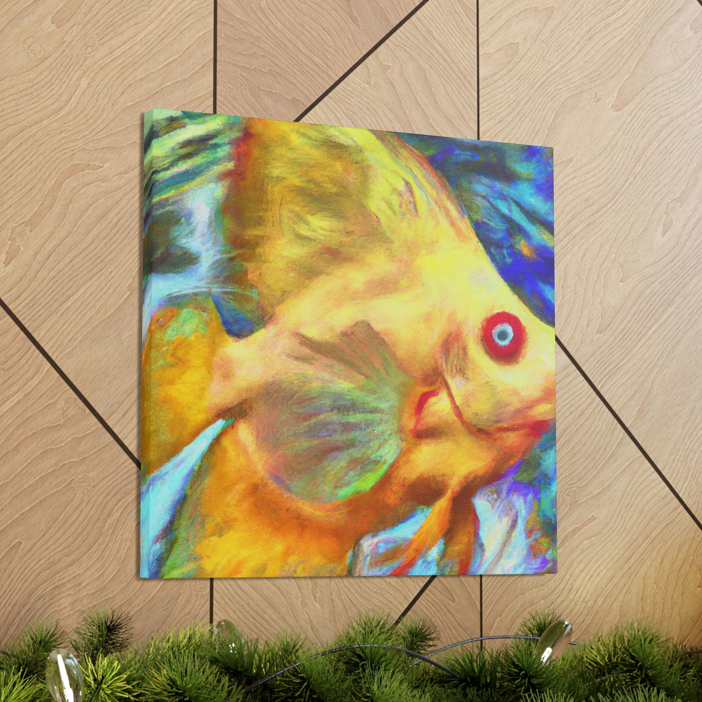 "Angelic Fish Dreamscape" - Canvas