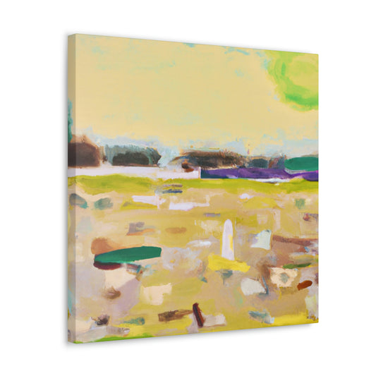 Bay Blissful Abstraction - Canvas