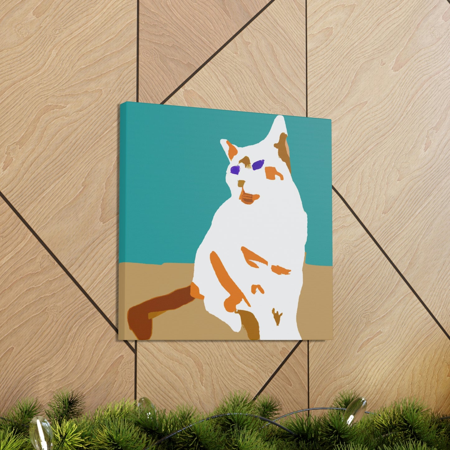 Cats in Minimalism - Canvas