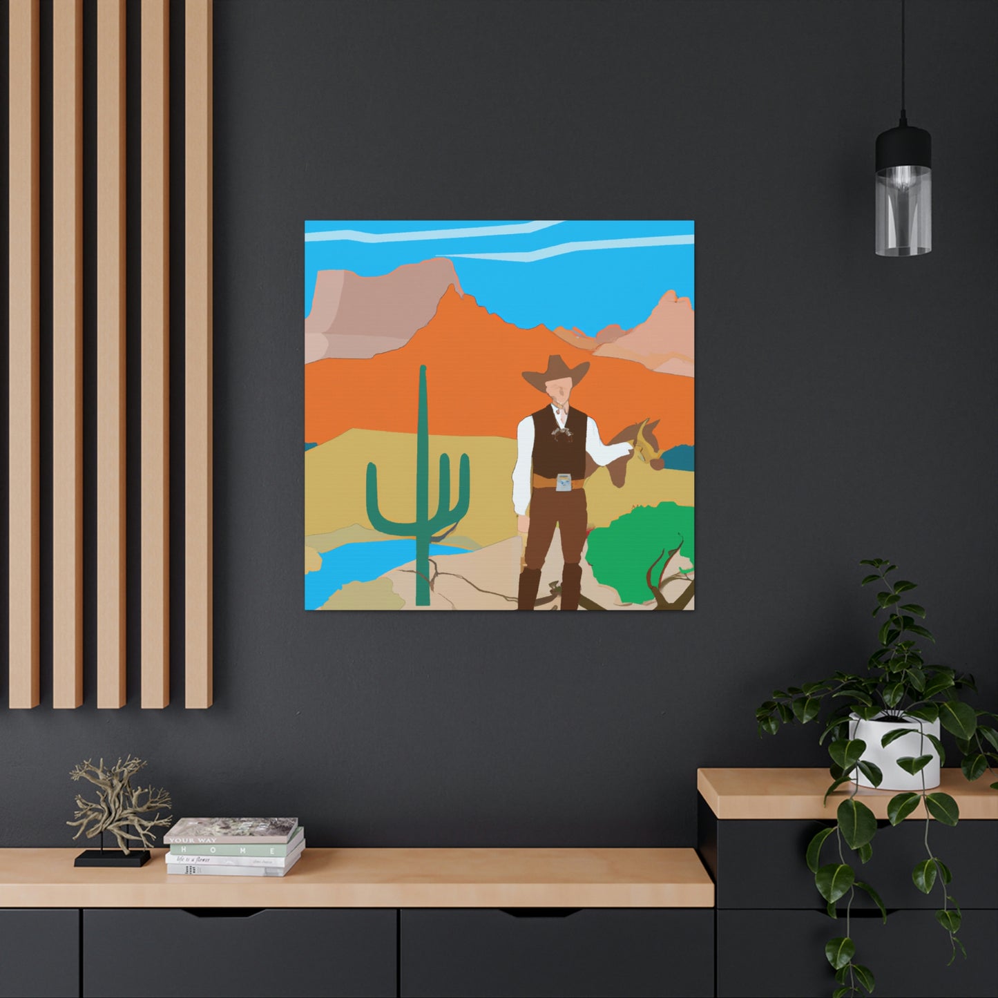 Ranch Hand Reverie - Canvas