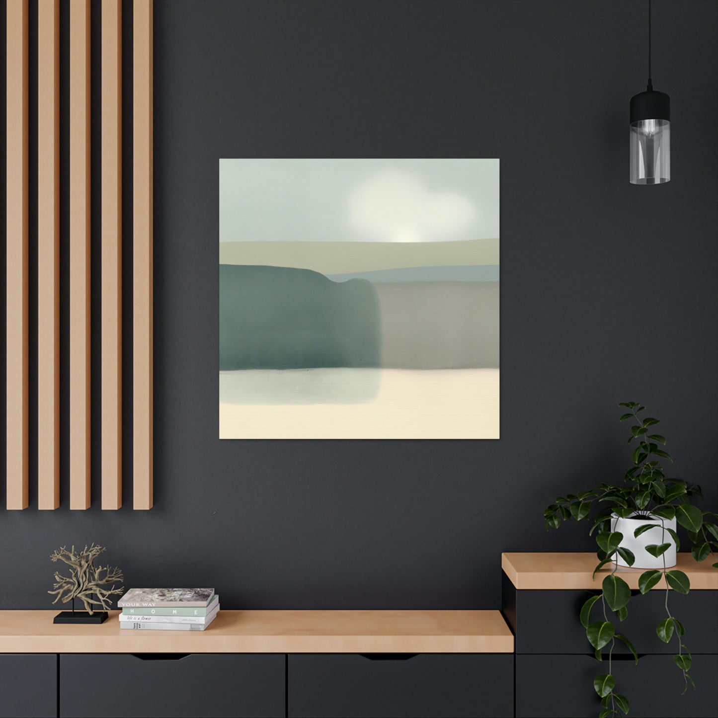 "Lake in Reflection" - Canvas