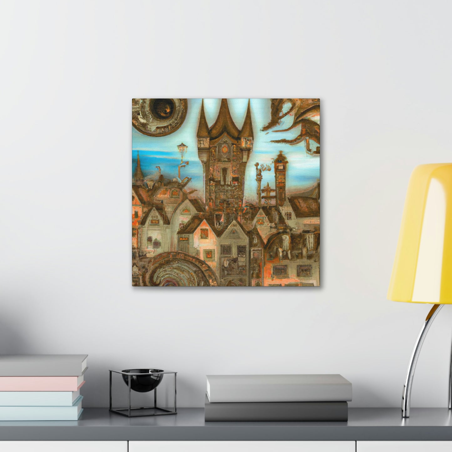 "Tudor Clockwork Dream" - Canvas