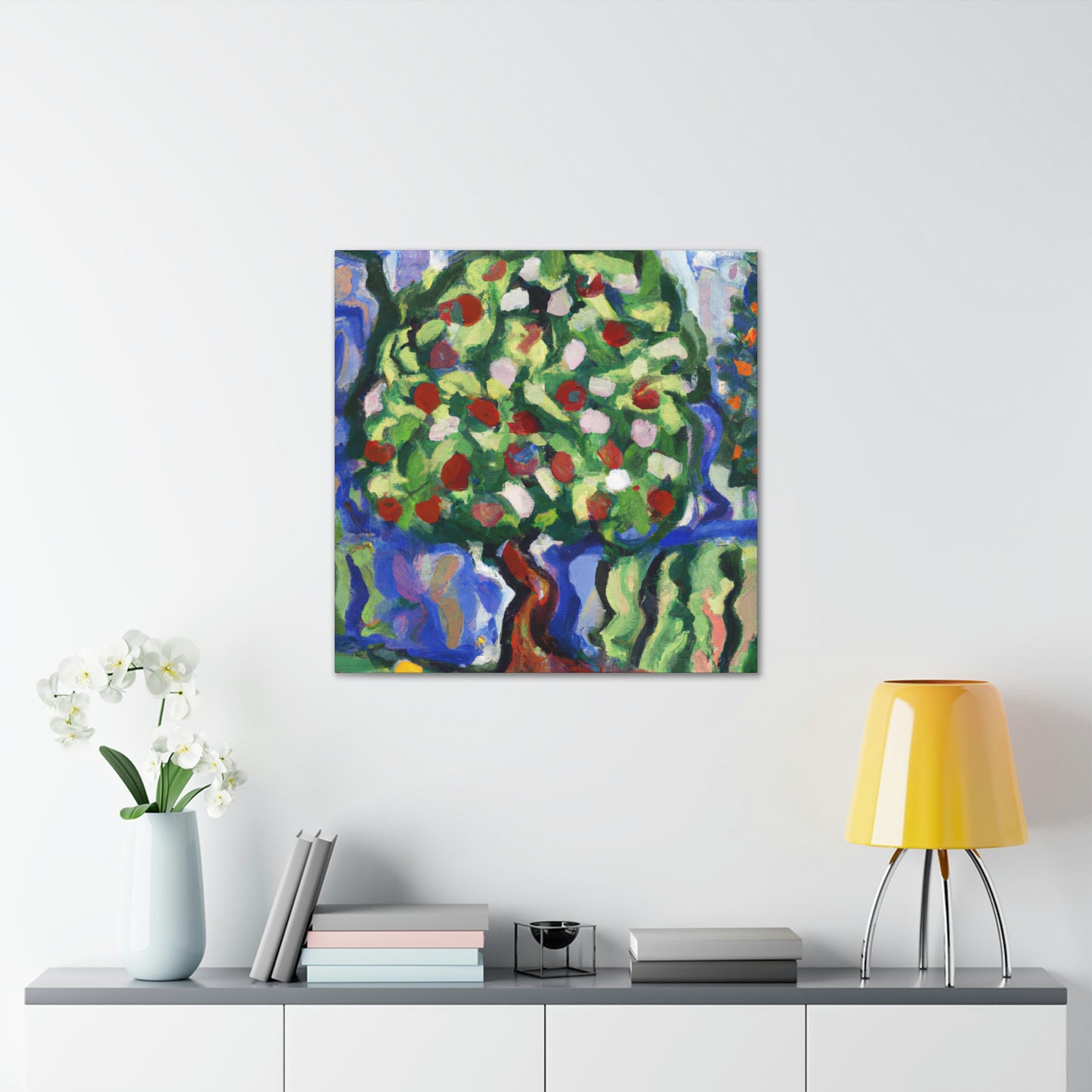 "Apple Tree in Bloom" - Canvas