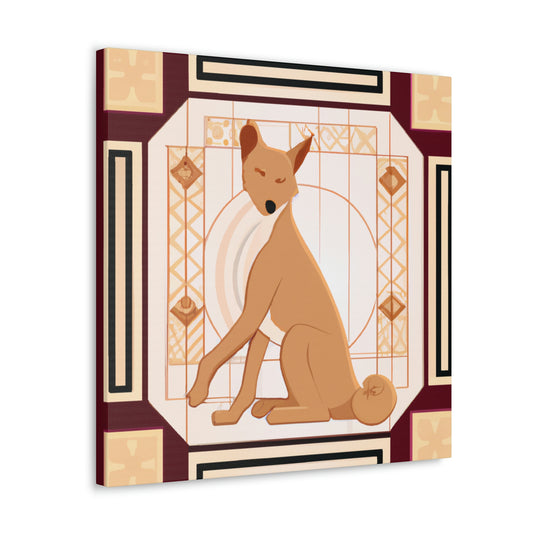 "Dhole's Deco Dreaming" - Canvas