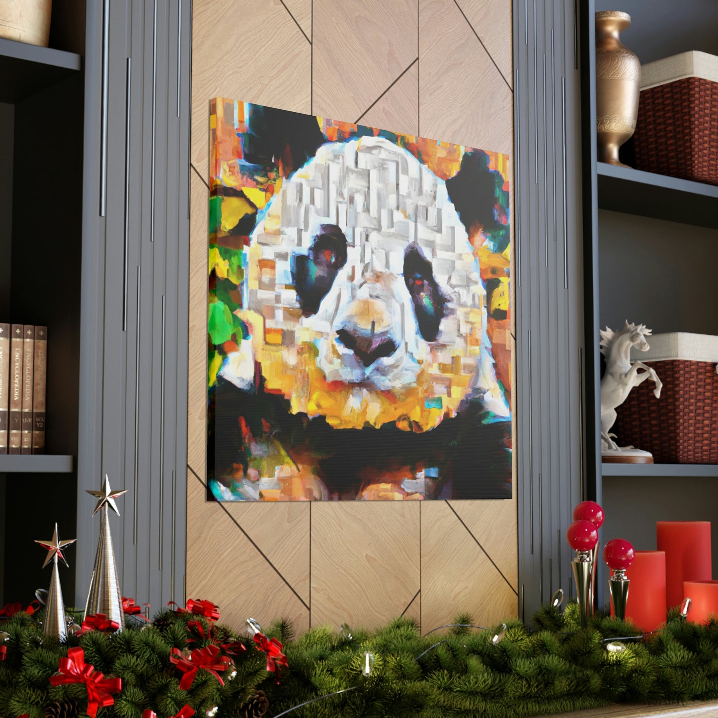 Giant Panda Wonderland - Canvas