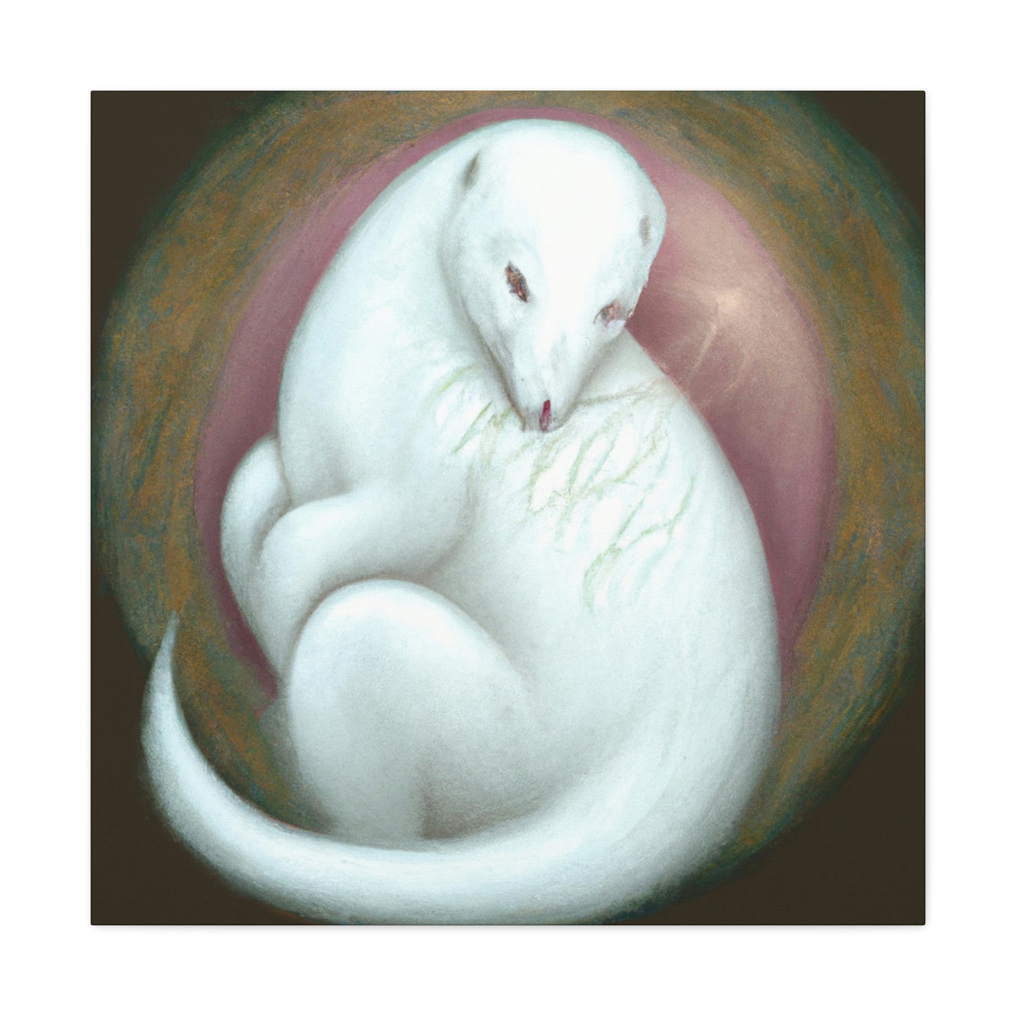 Ermine in Eternity - Canvas