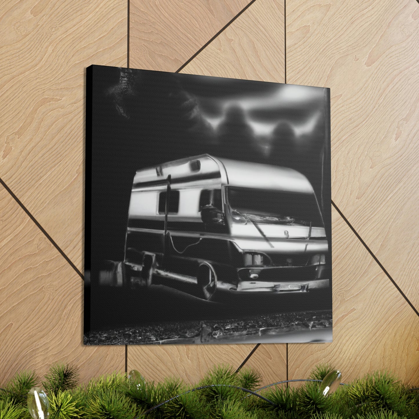 "Vanning in Art Deco". - Canvas