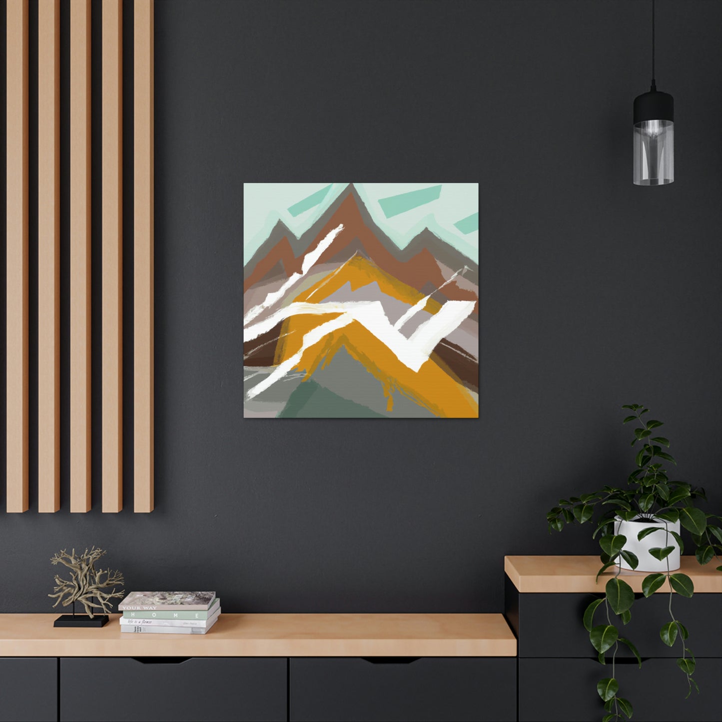 "Mountains of Possibilities" - Canvas