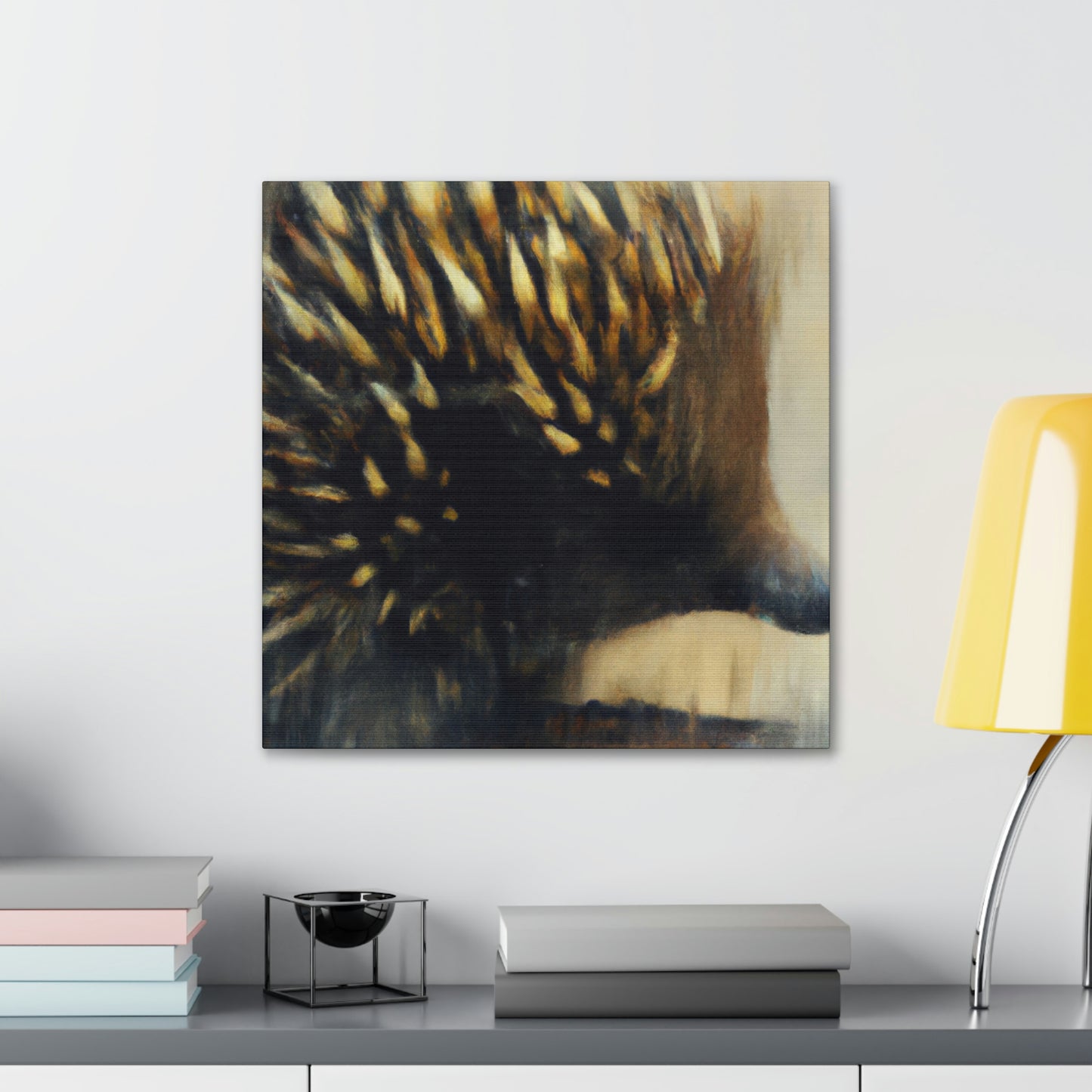 "Echidna in Edenic Hue" - Canvas