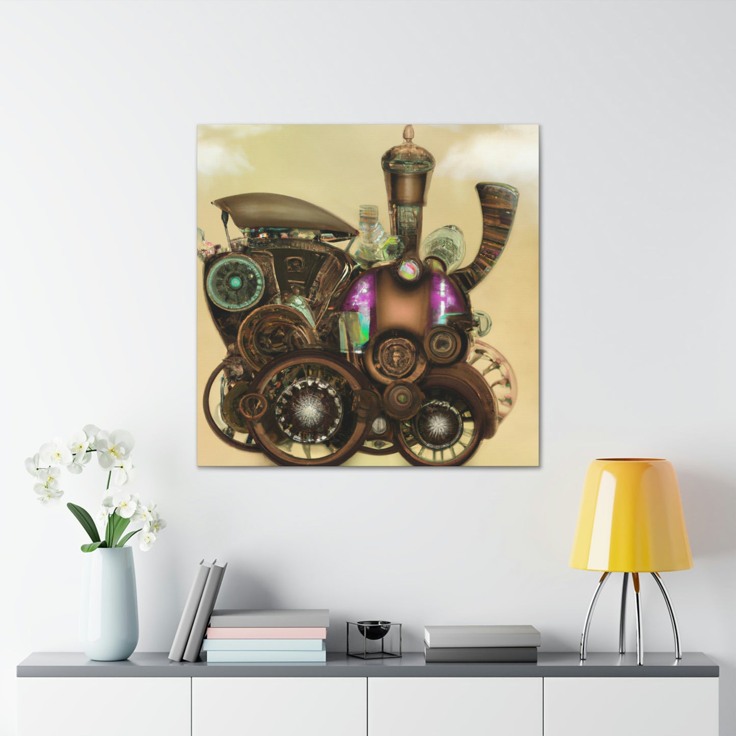 "Me and My Tractor" - Canvas