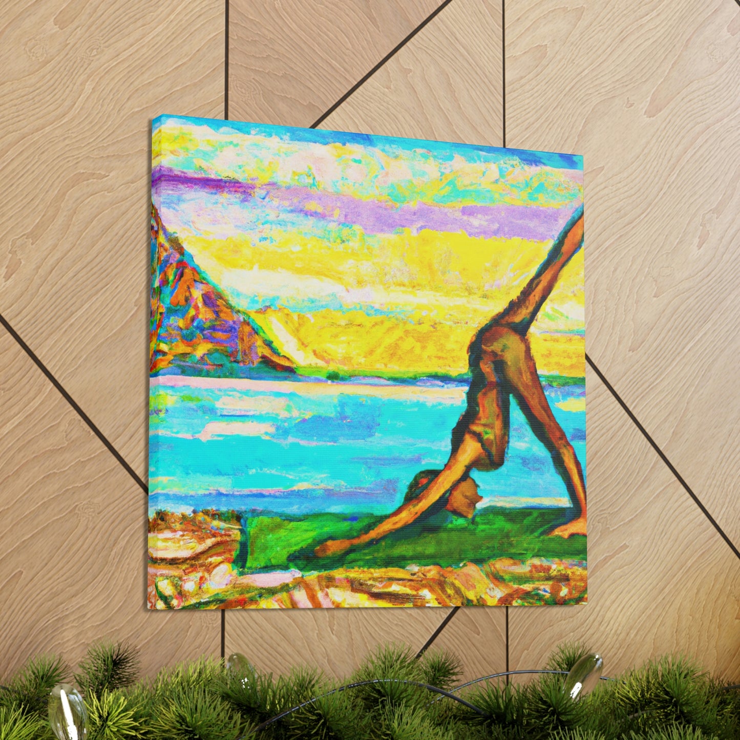 Yoga in Open Nature - Canvas