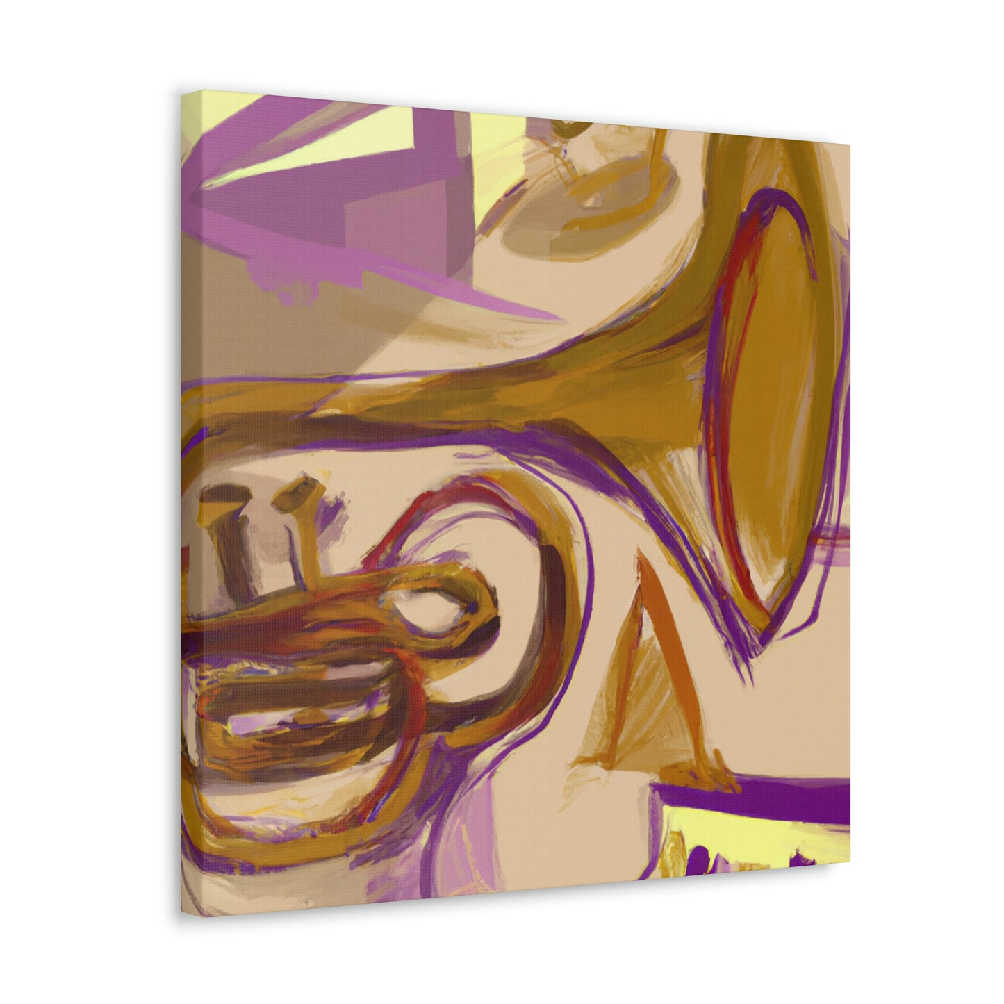 "Trombone of Expressionism" - Canvas