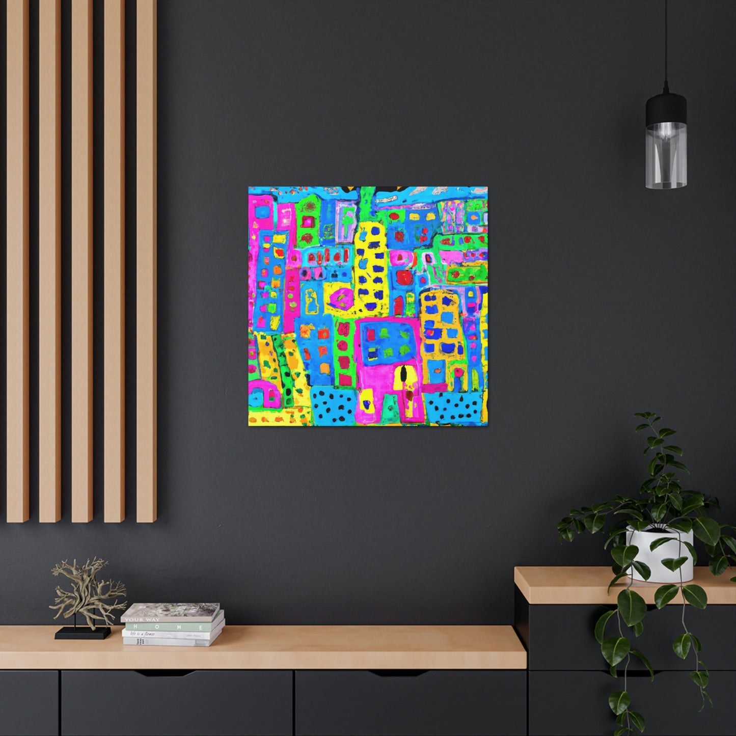 "Urban Modern Metropolis" - Canvas