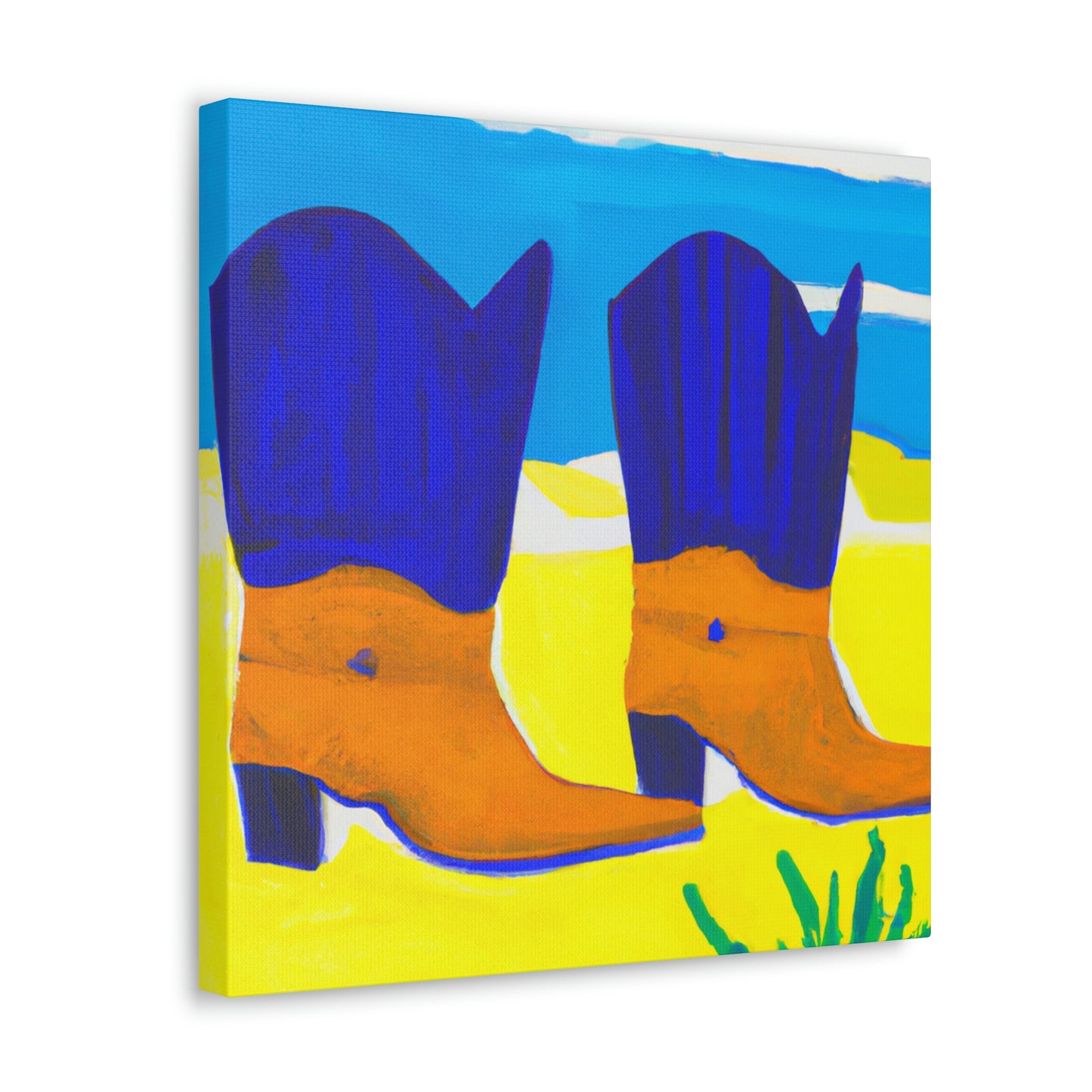 Boots in Pop Art - Canvas