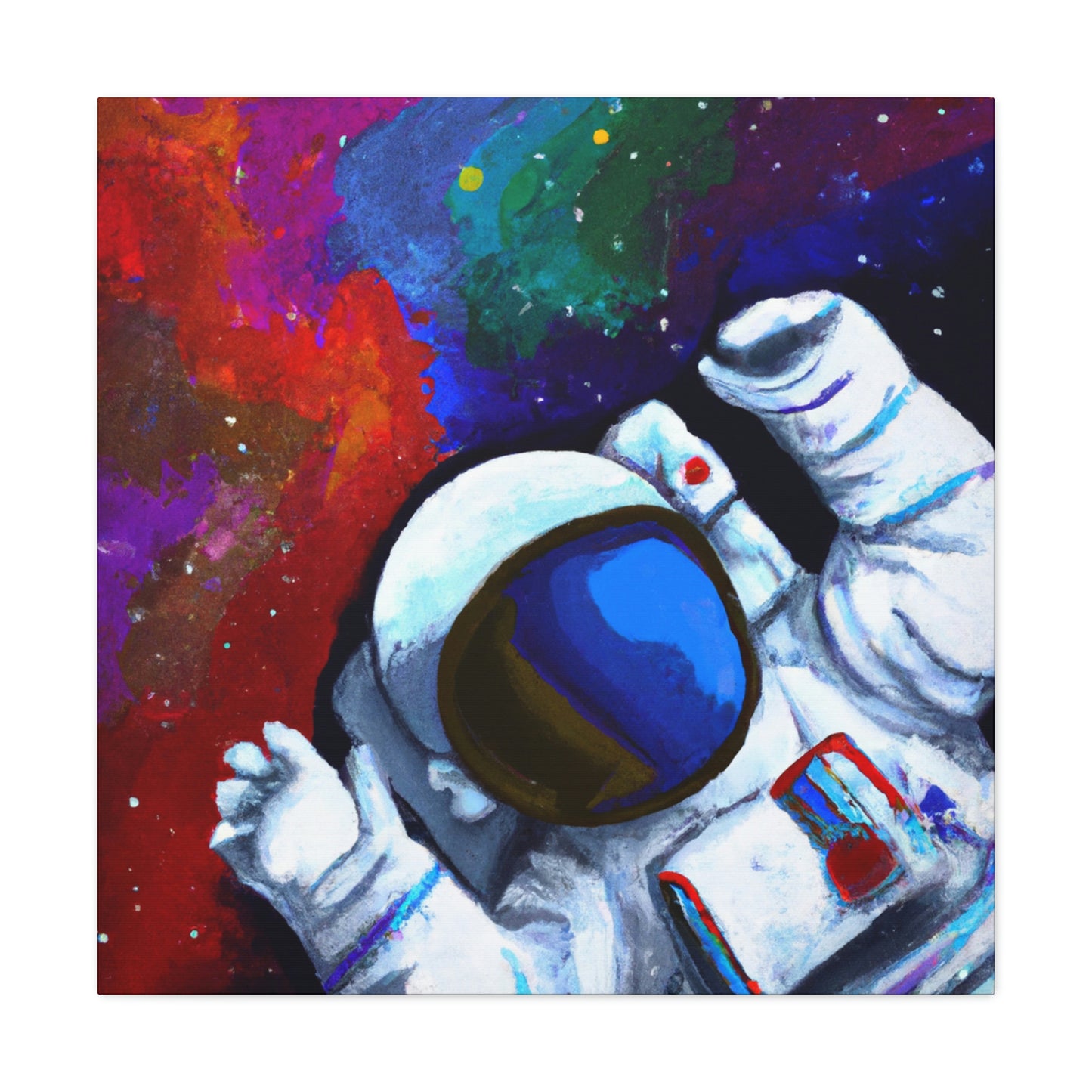 " Astronaut In Spaceflight" - Canvas