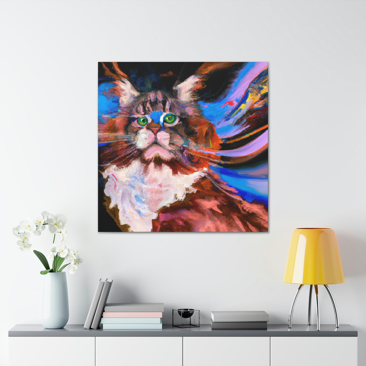 Coon in Cataclysmic Dream - Canvas