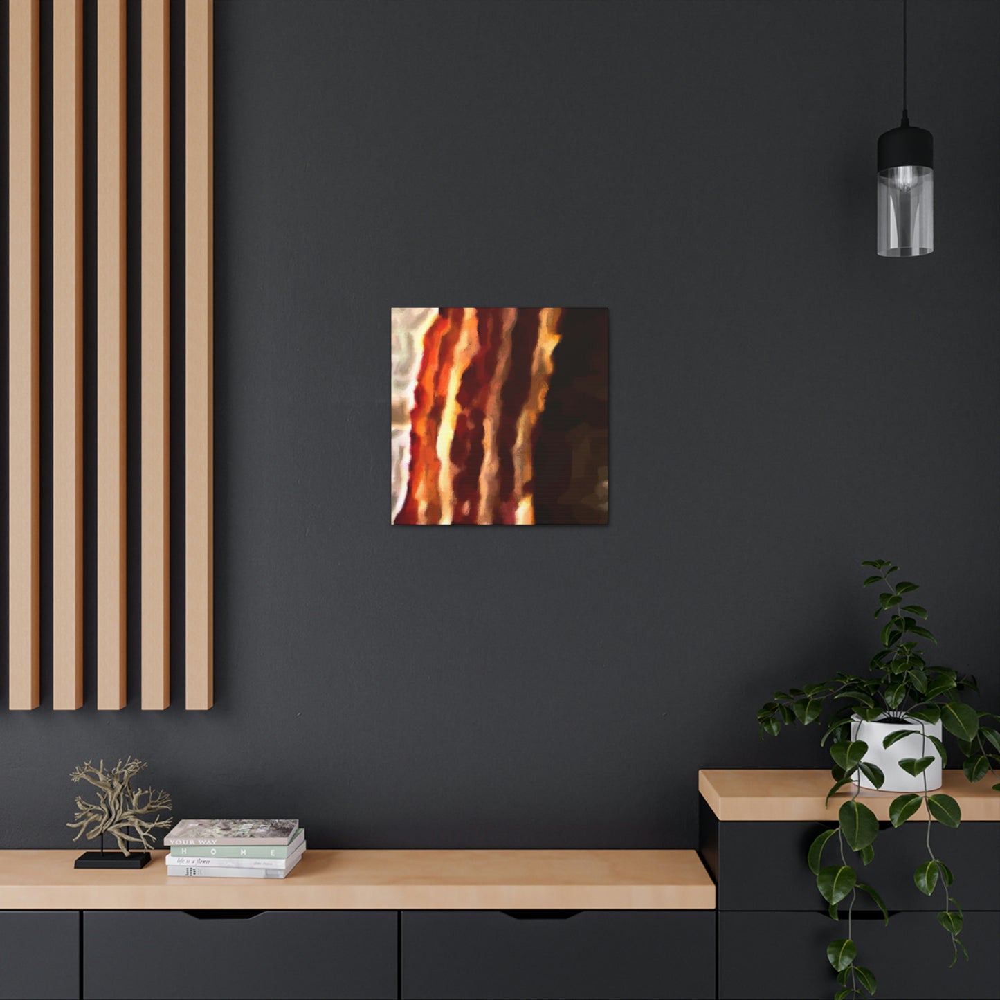 "Sizzling Bacon Delight" - Canvas