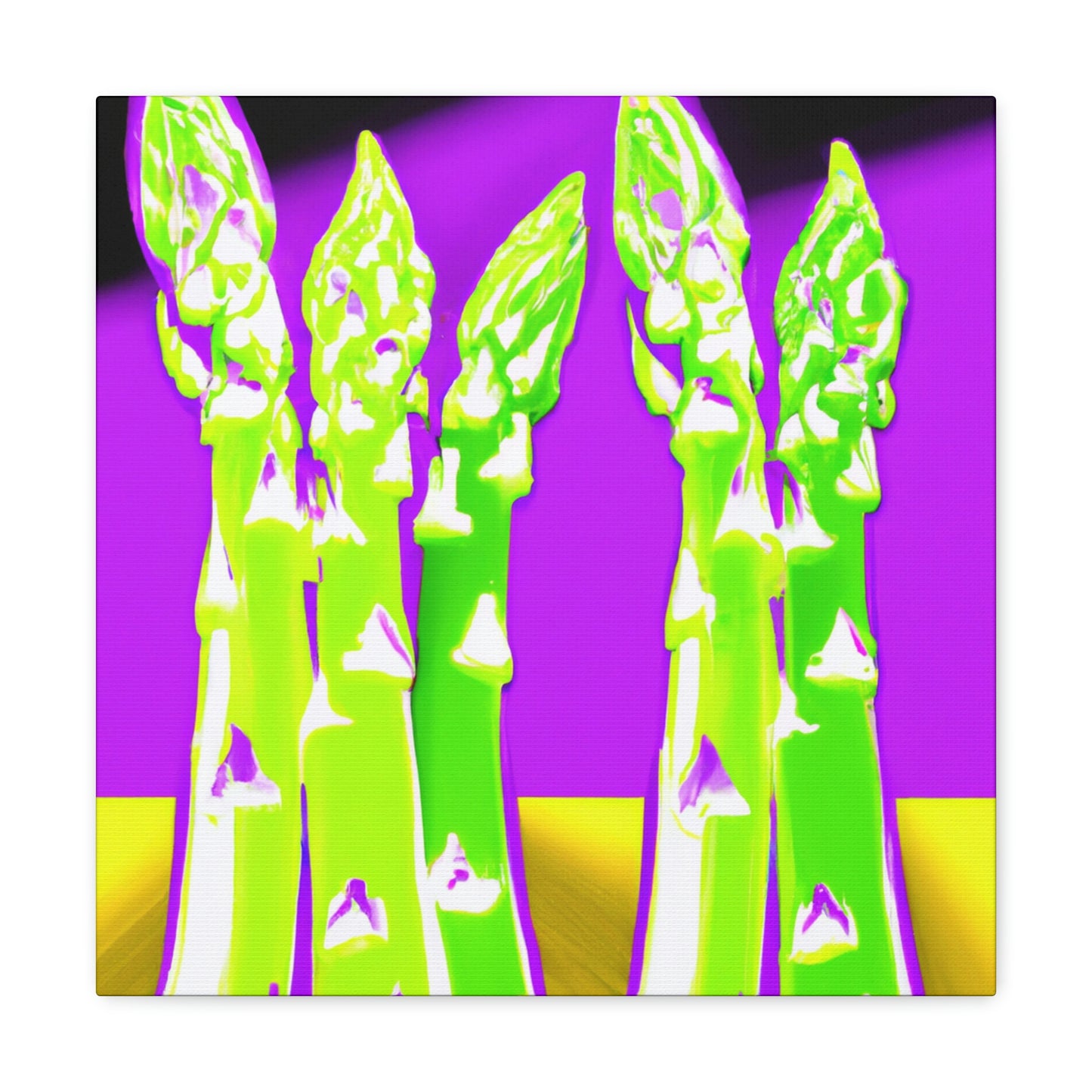 Asparagus Pop Explosion - Canvas