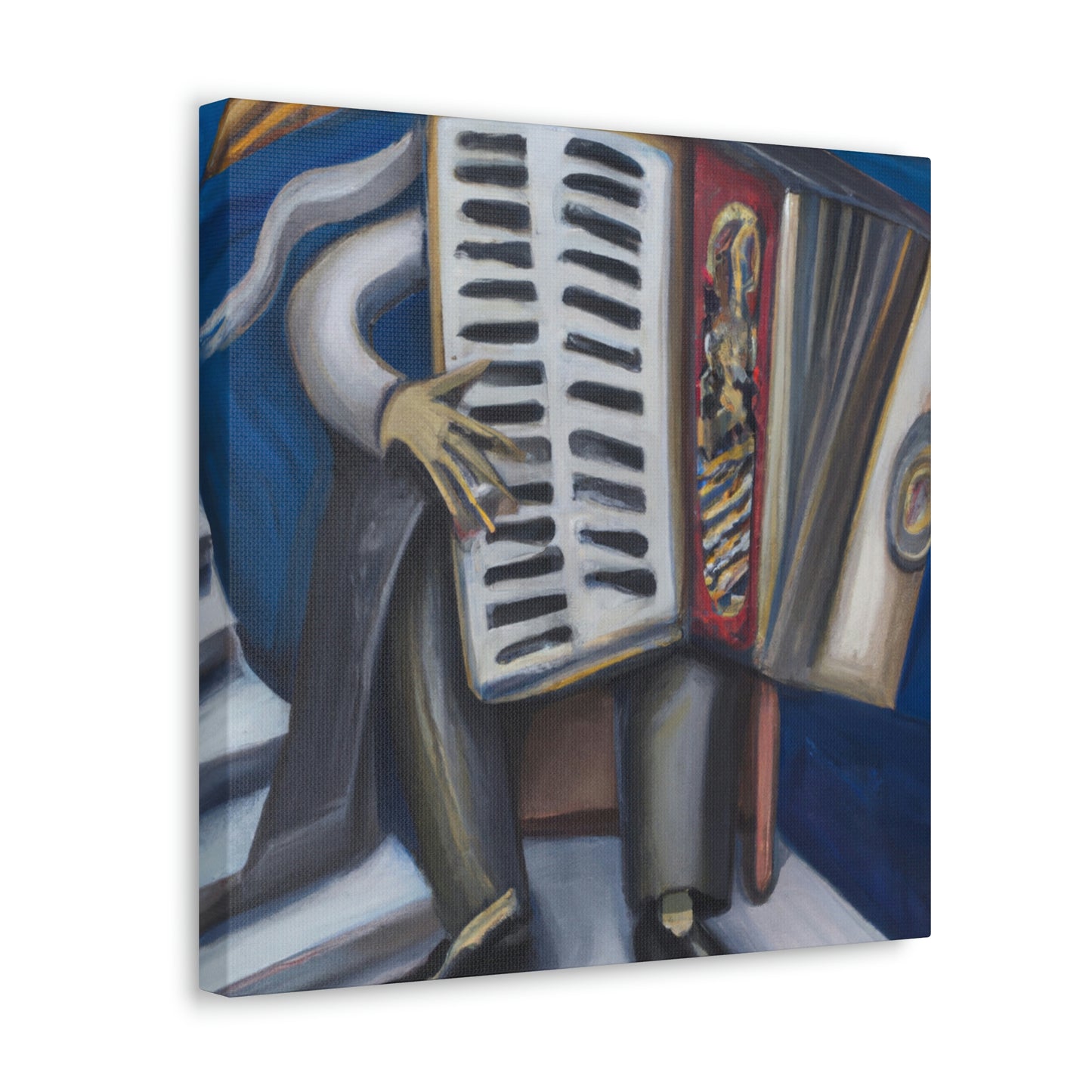 "Accordion in Surrealism" - Canvas