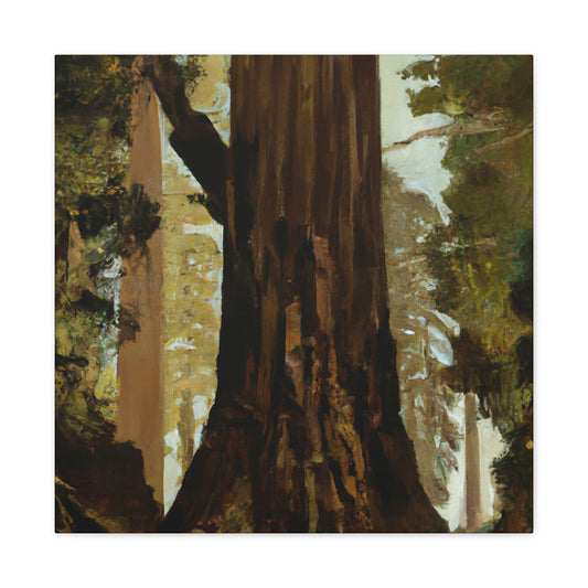 "Redwood's Eternal Splendor" - Canvas