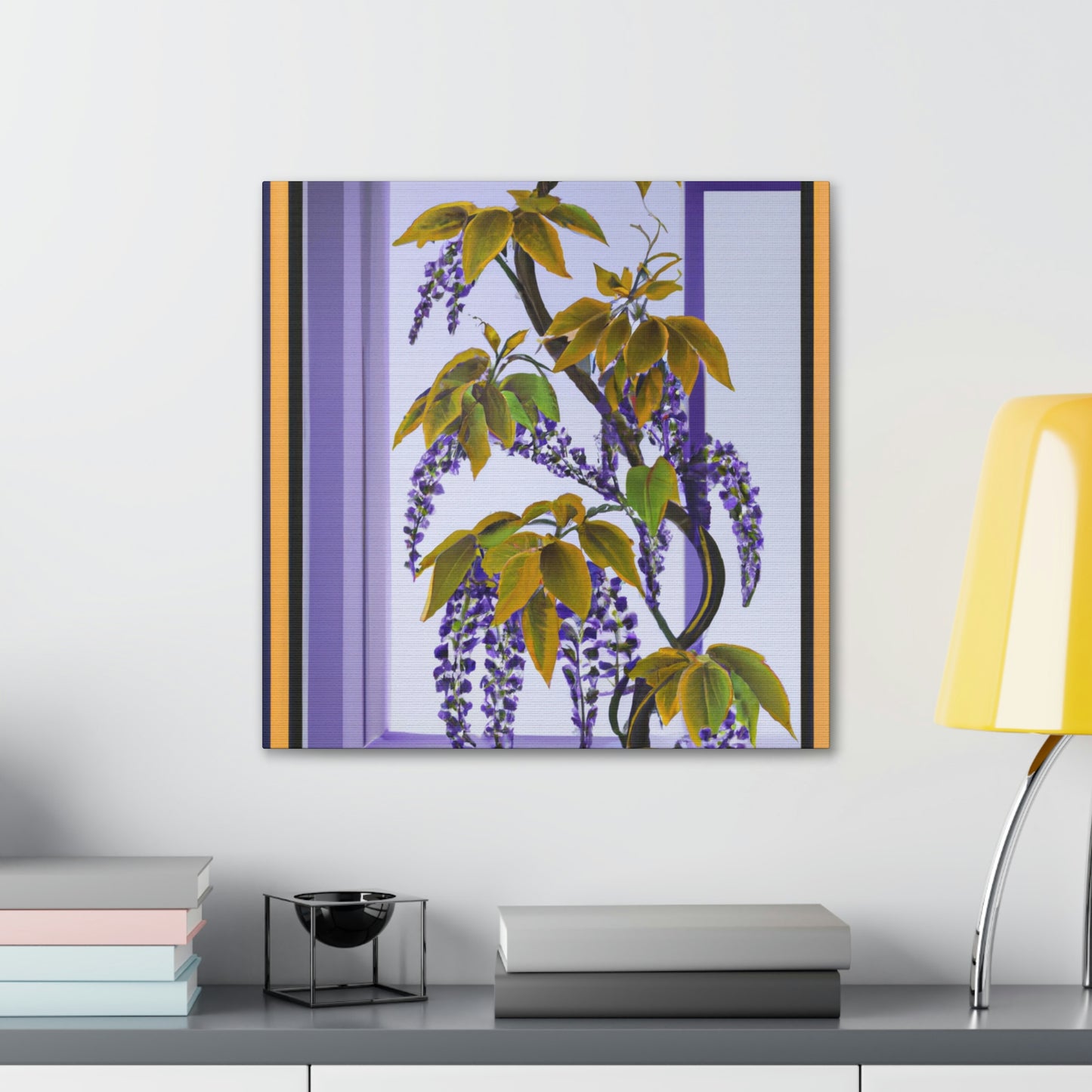 "Wisteria Illusion Splendor" - Canvas