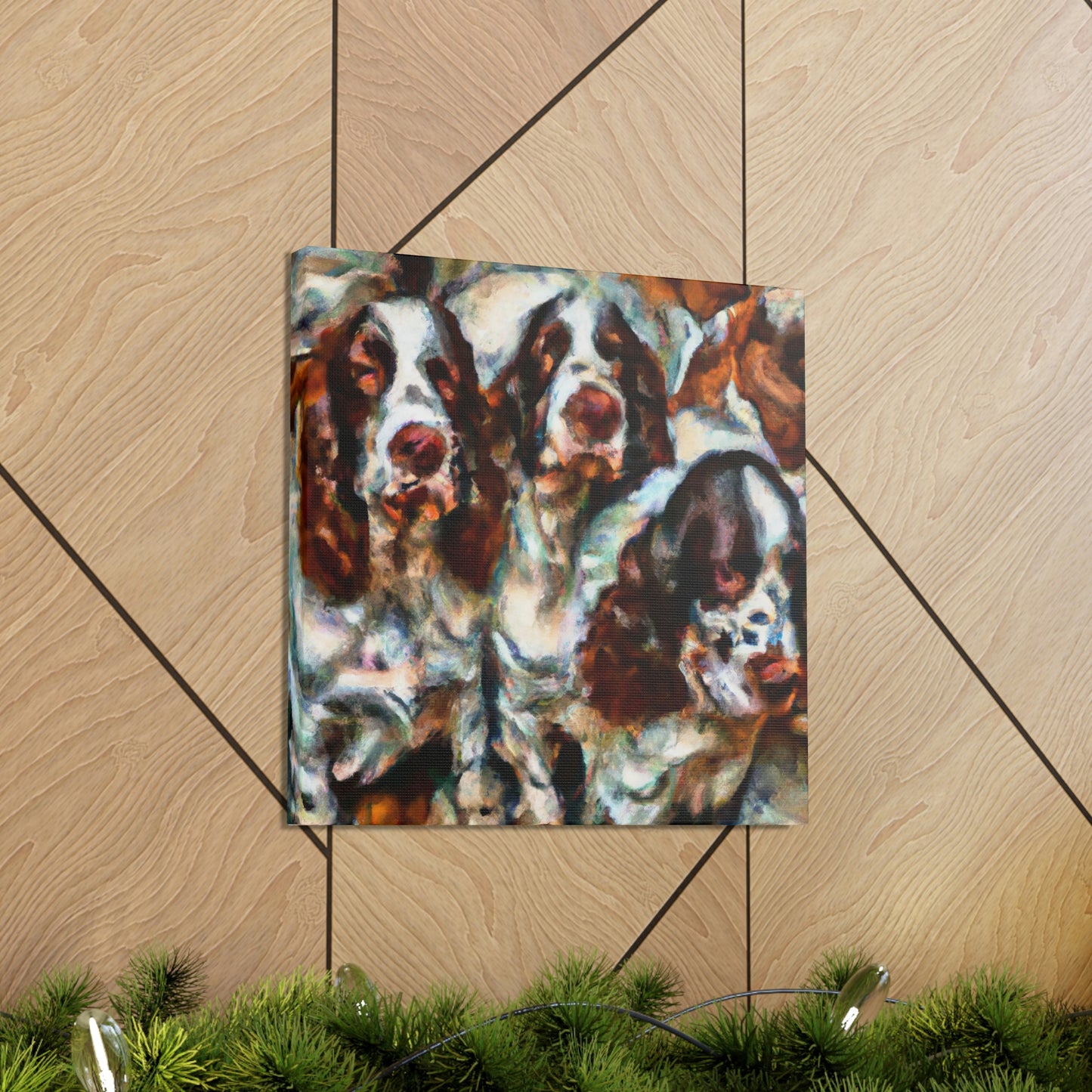 "Spaniel in Expressionism" - Canvas