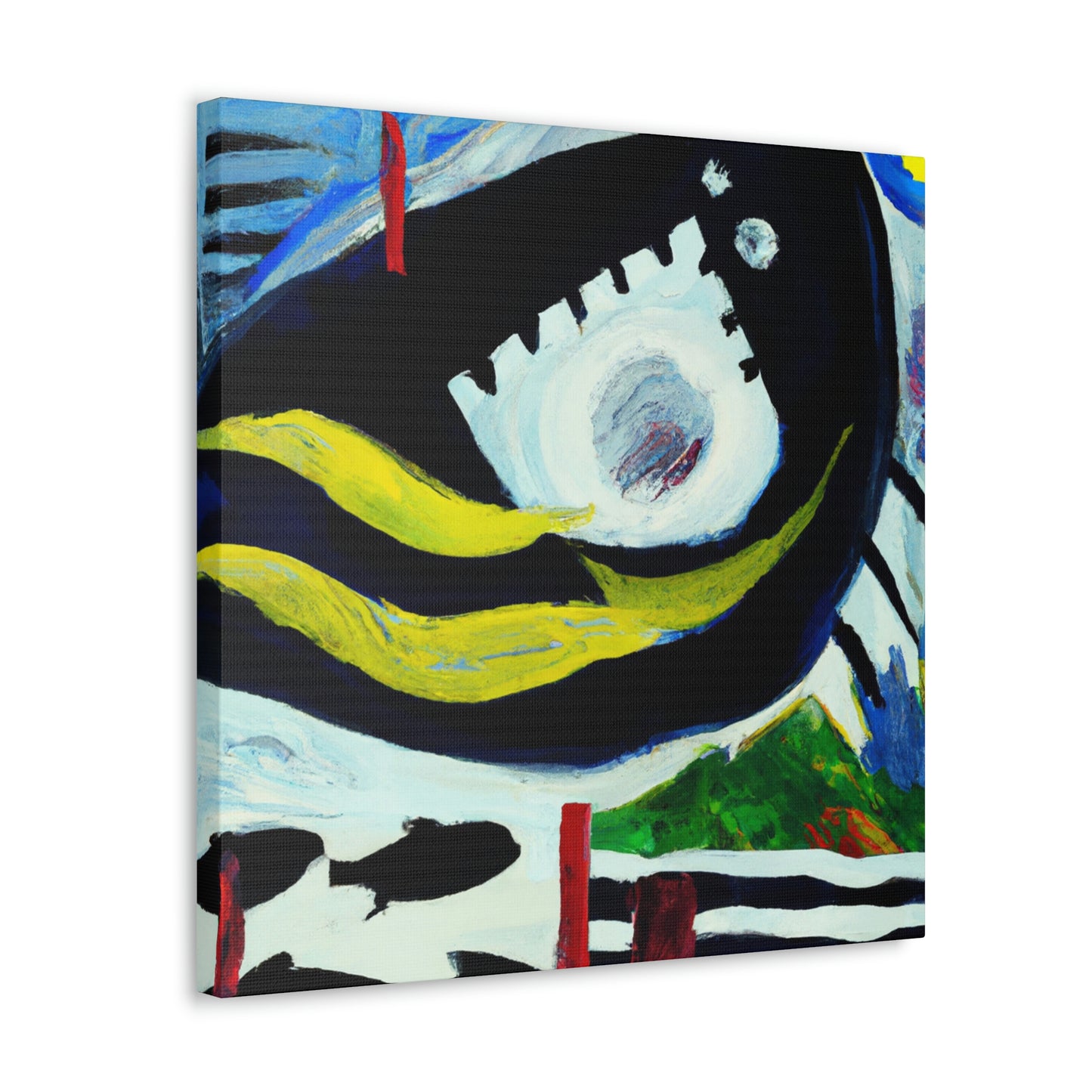 Whale in Repose - Canvas