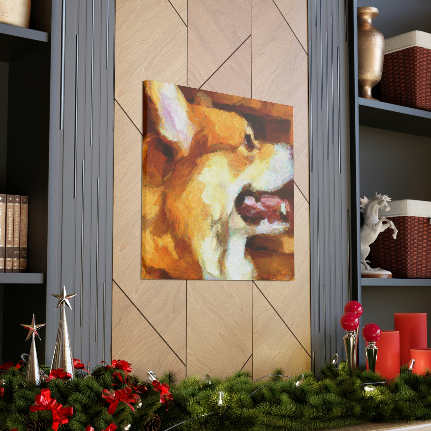 Welsh Corgi Symphony - Canvas