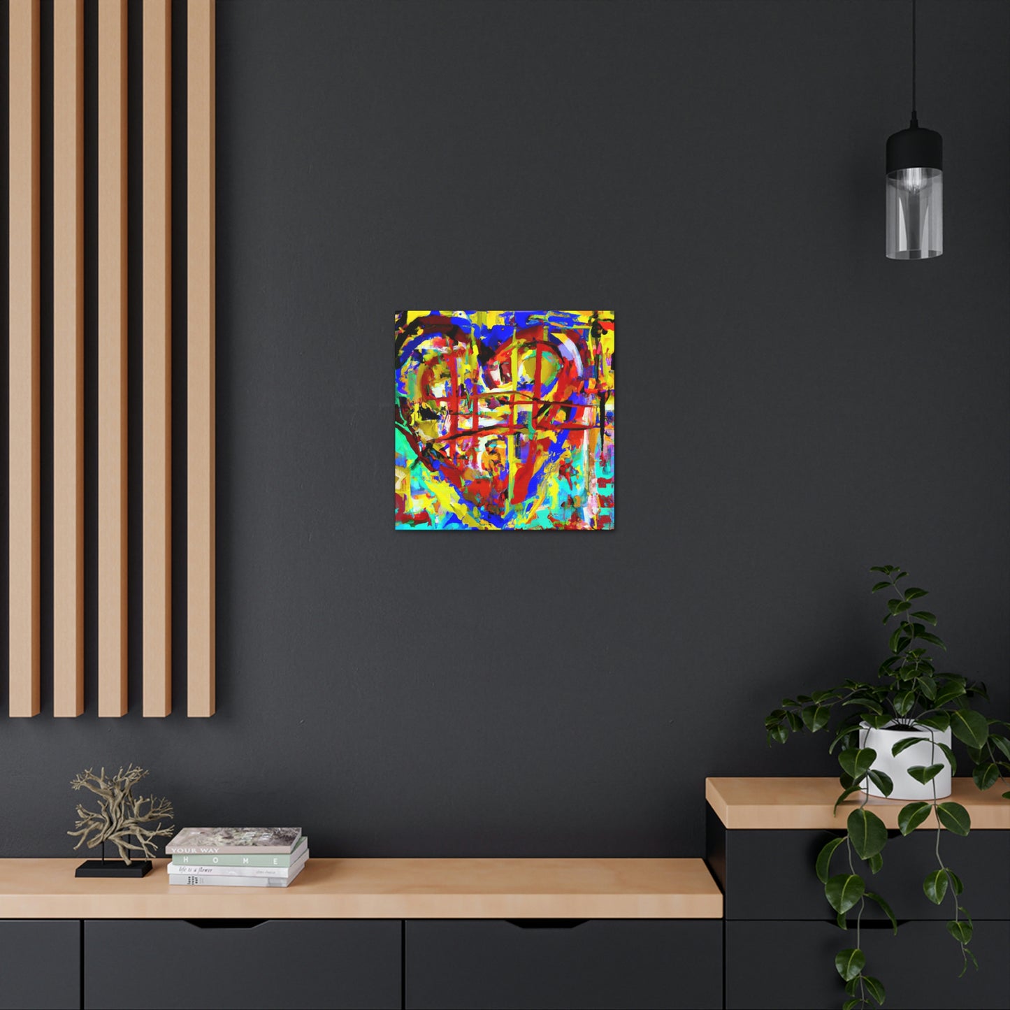 Love's Dreamcatcher - Canvas