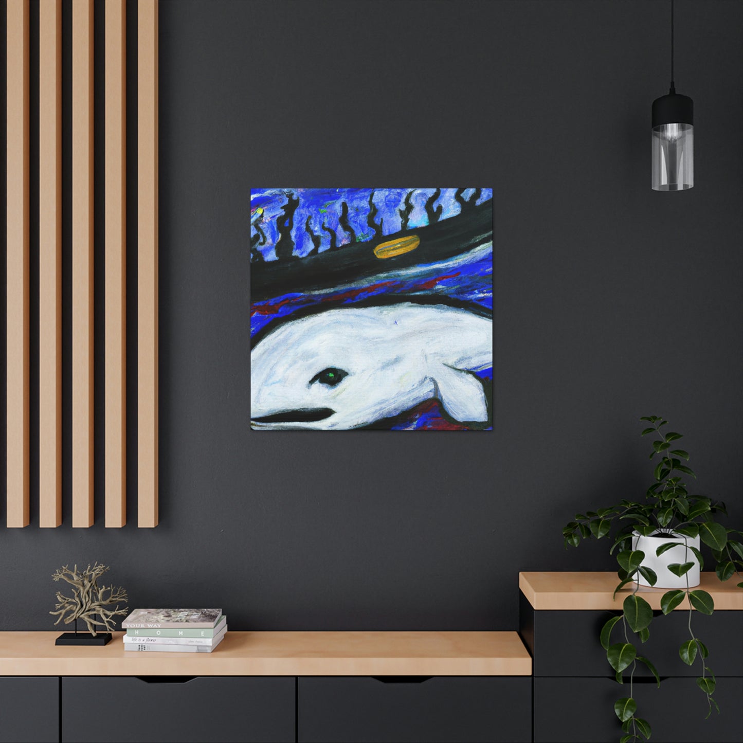 Bowhead Whale Majesty. - Canvas