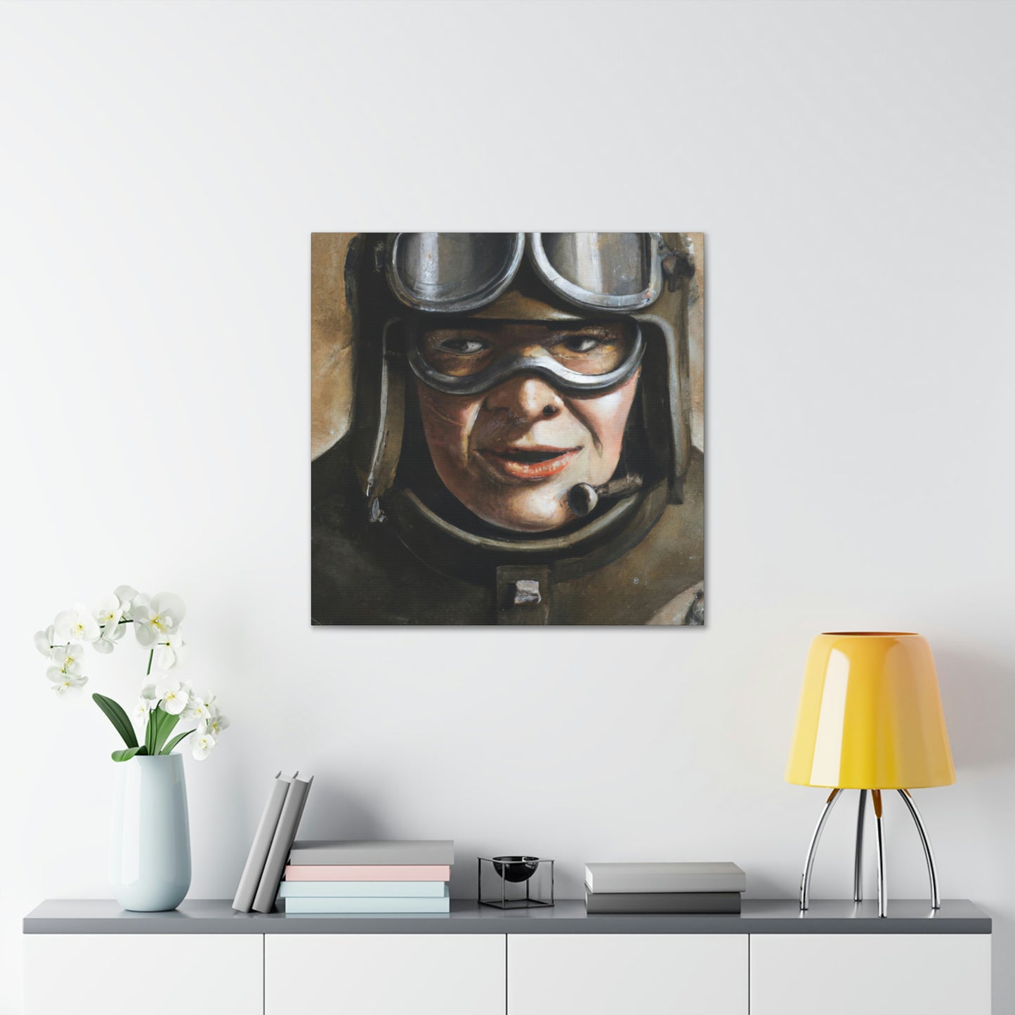 Aviator's Flight Triumph - Canvas