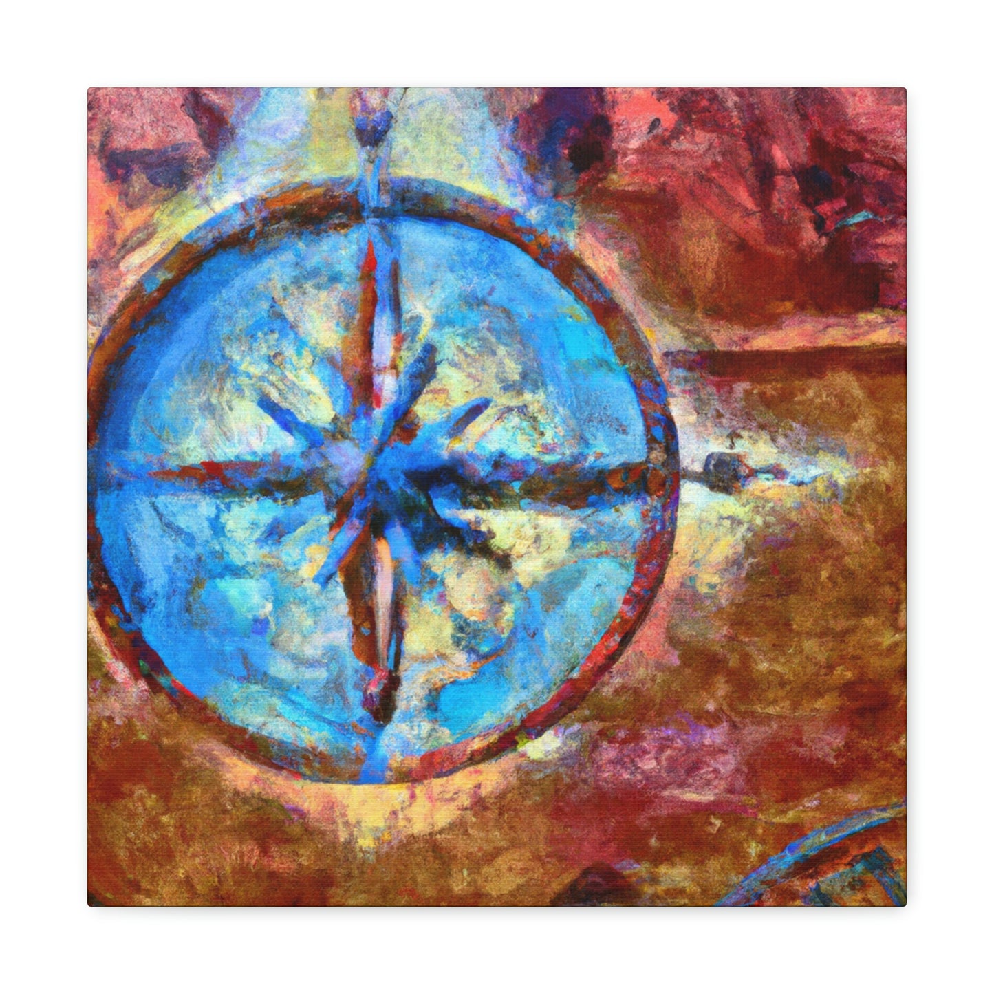 "Compass of Direction" - Canvas