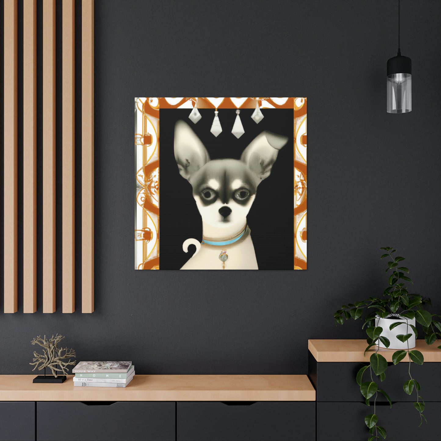 Blazing Chihuahua Splendor - Canvas