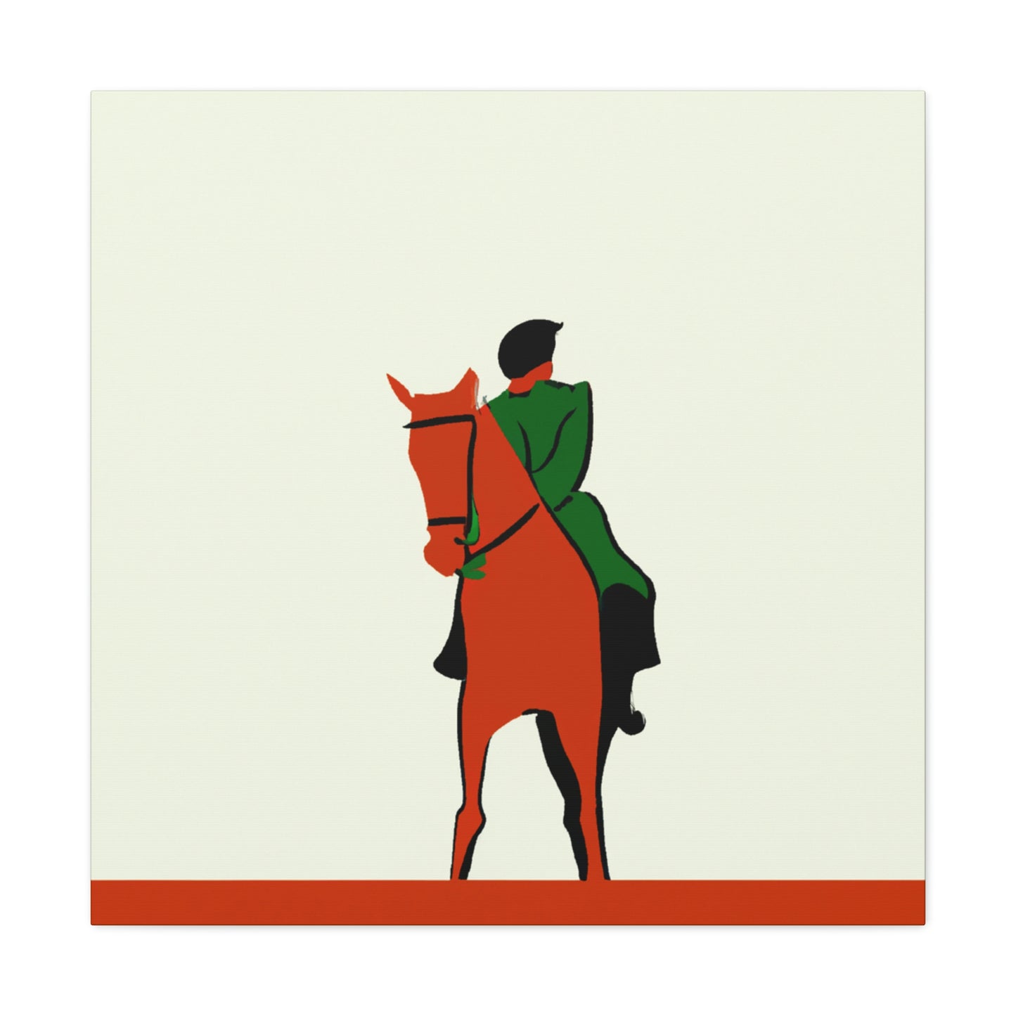 Cavalryman's Minimalism - Canvas