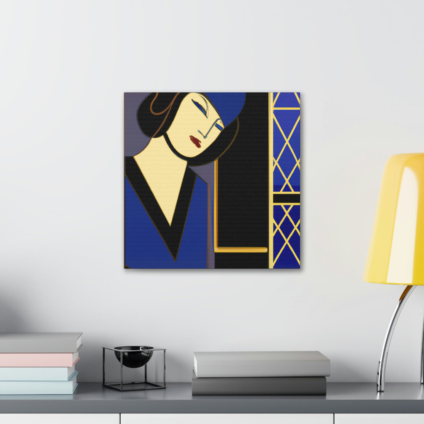 "Roaring Flapper Splendor" - Canvas