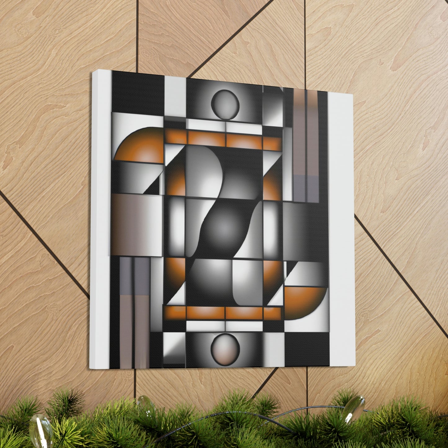 "Dazzling Deco Dreamscape" - Canvas