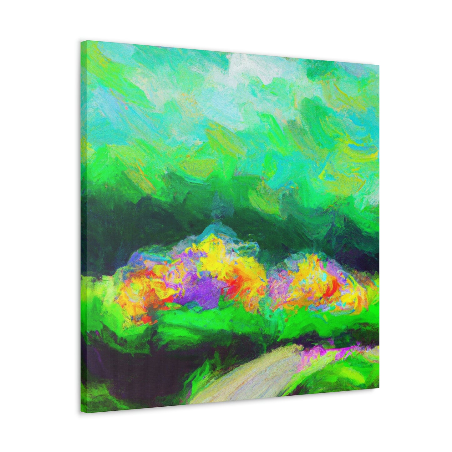 "Sunlit Luminous Joyous" - Canvas