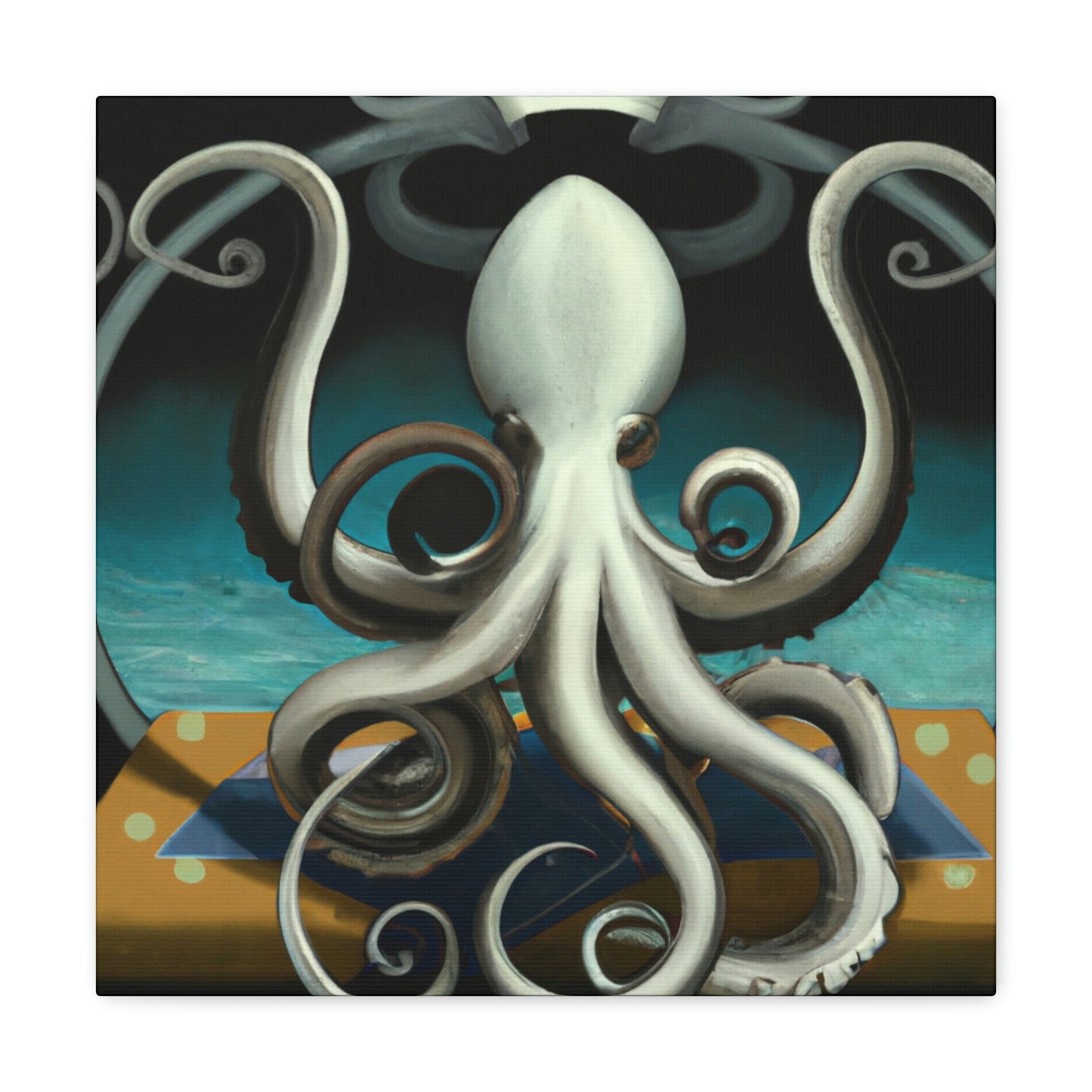 "Octopus at Dusk Dusk" - Canvas