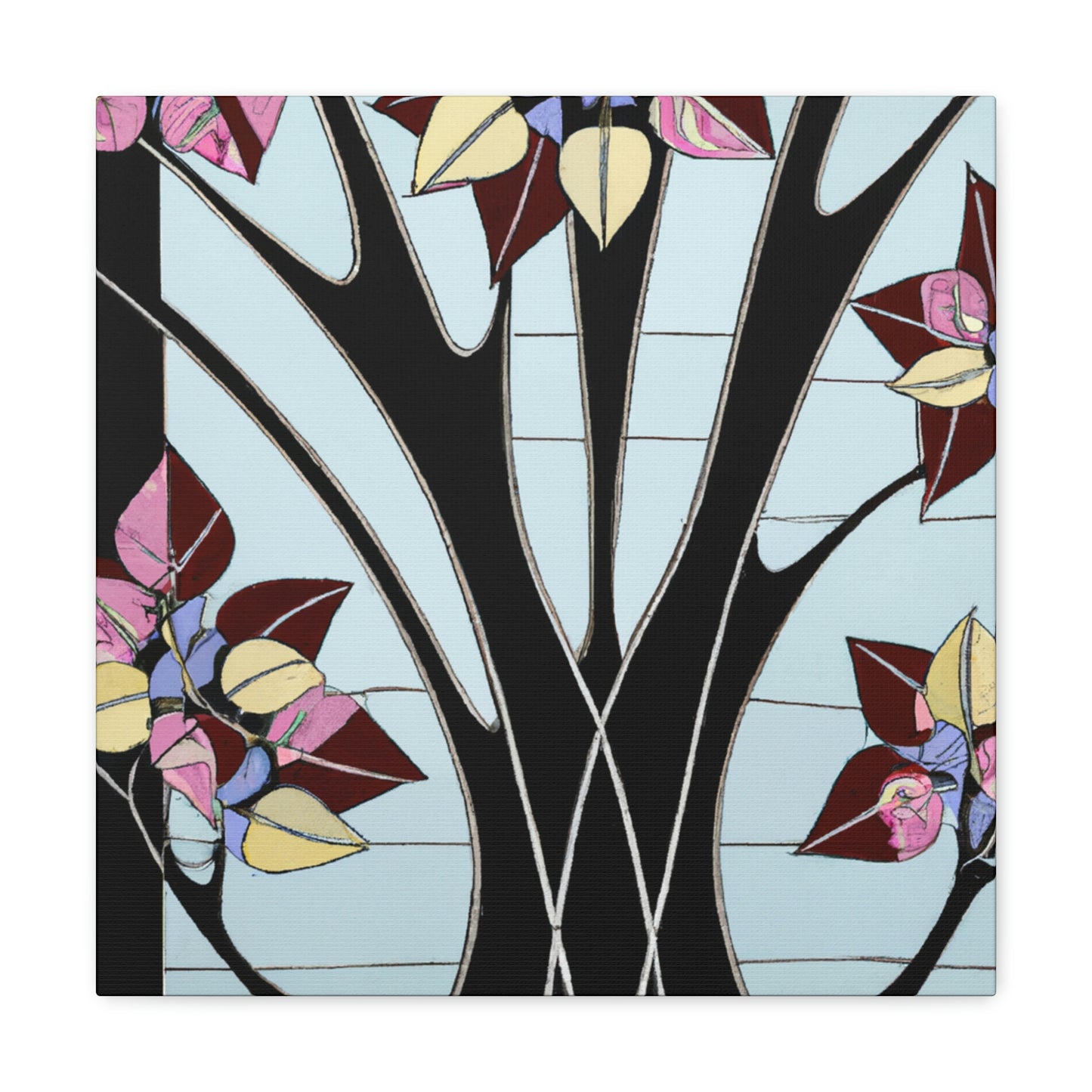 Dogwood Dreams Aflame - Canvas