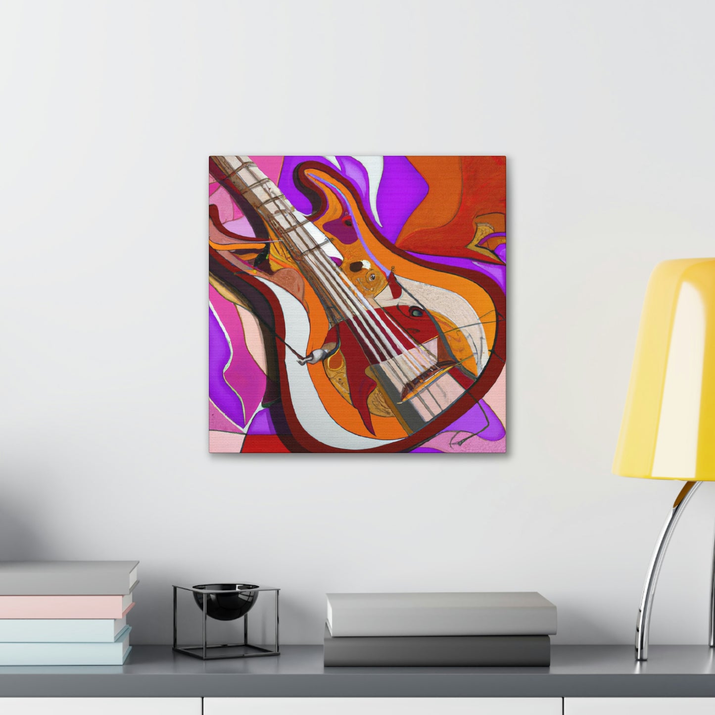 "Guitar Bass Groove". - Canvas