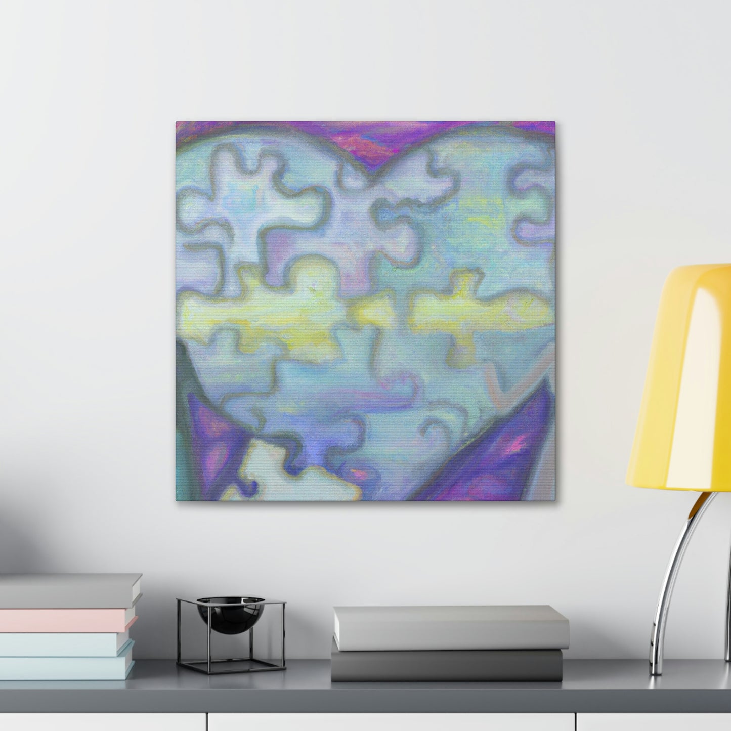 Love's Joyous Puzzle - Canvas