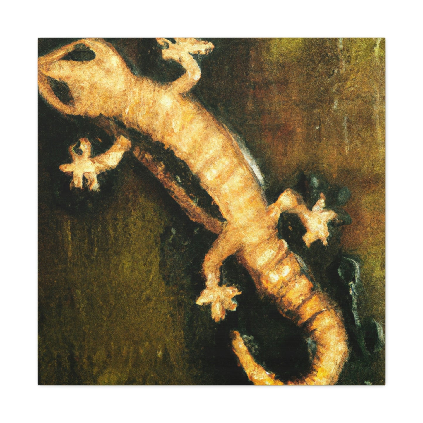 Lizard Simplicity Abounds - Canvas