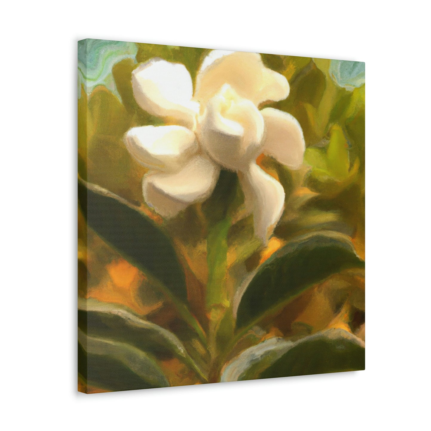 Gardenia's Fragrance Bliss - Canvas