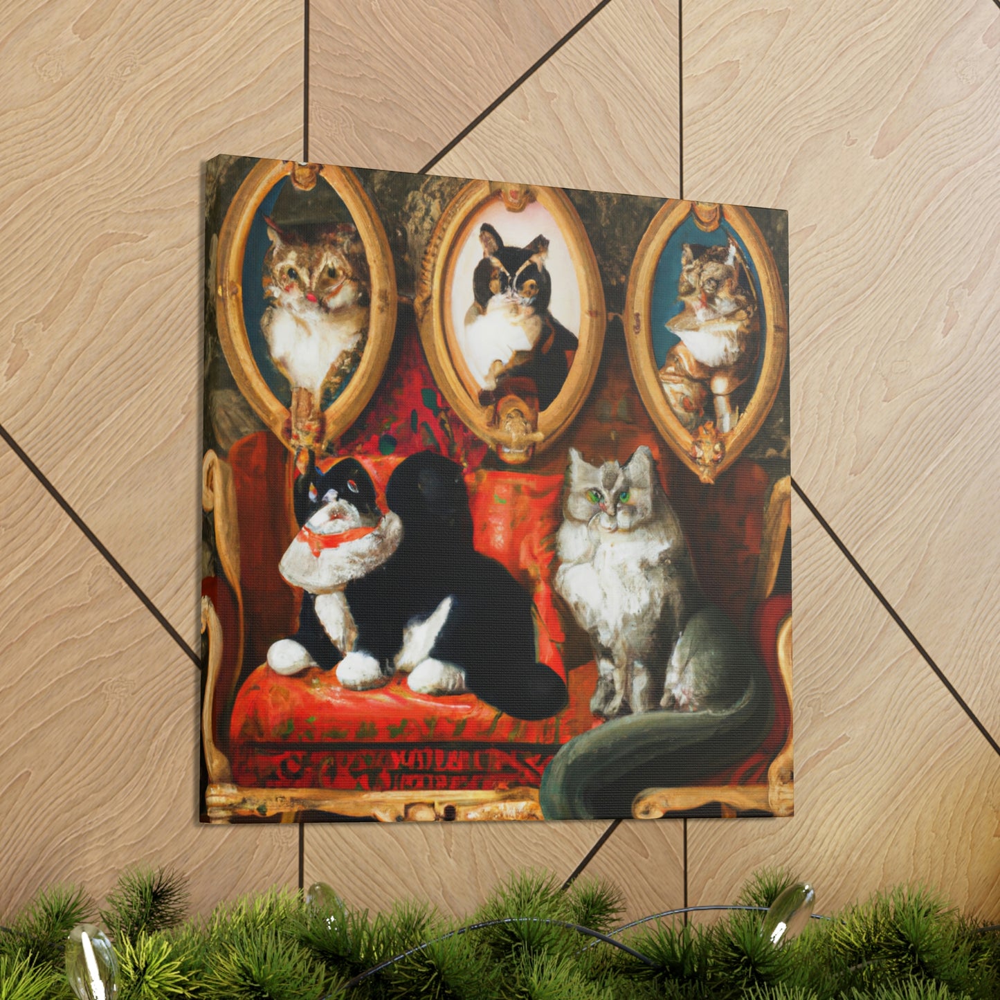 Cats in Splendor - Canvas