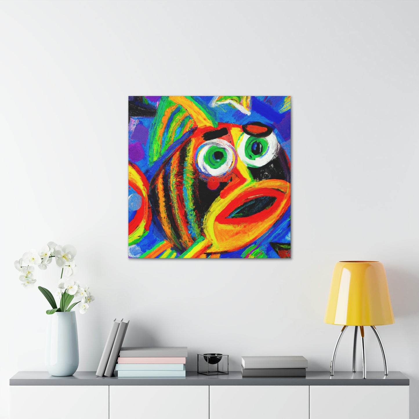 Rainbow Fish Harmony - Canvas